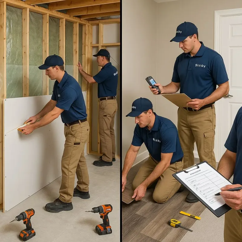 Repairs and Reconstruction process in Perryton, TX